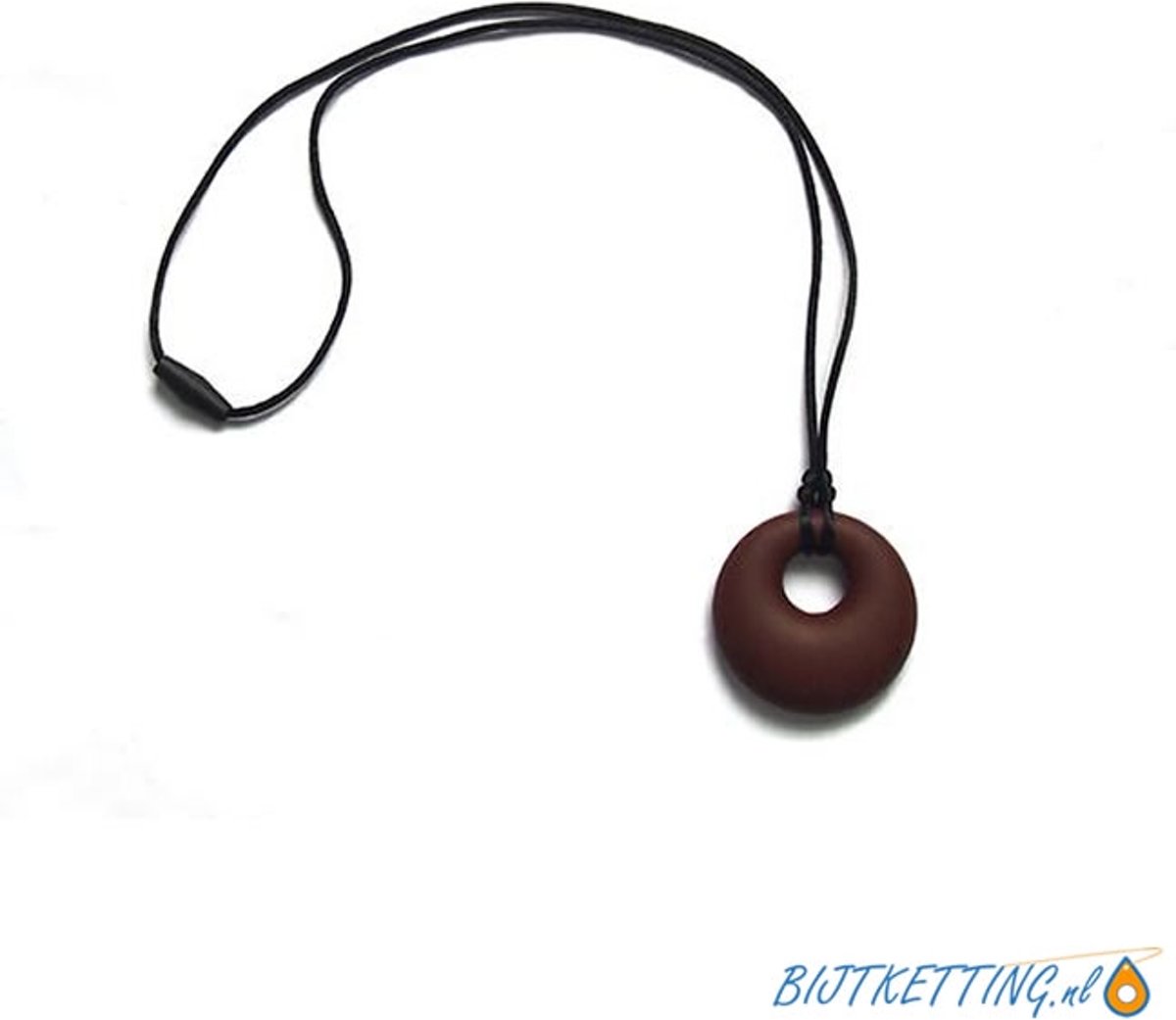 Ronde Bijtketting Kauwketting | Rond | Cirkel | Round | Cacao